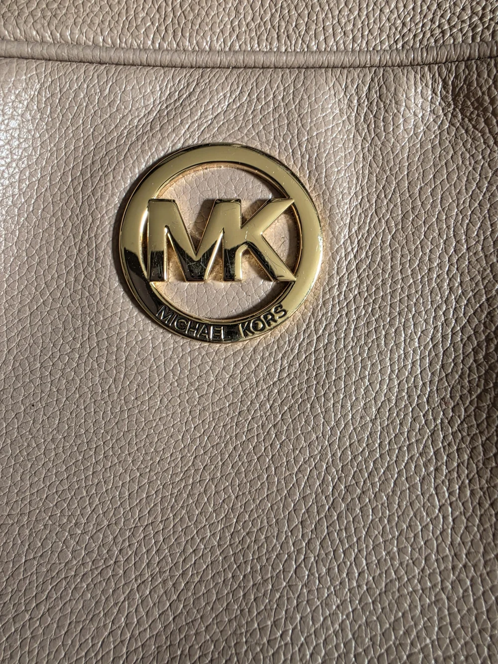 Michael Kors Blush Pink Leather Crossbody Bag